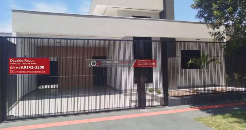 Casa 3 dormitórios para Venda em Maringá, Parque das Laranjeiras, 3 dormitórios, 1 suíte, 1 banheiro, 2 vagas