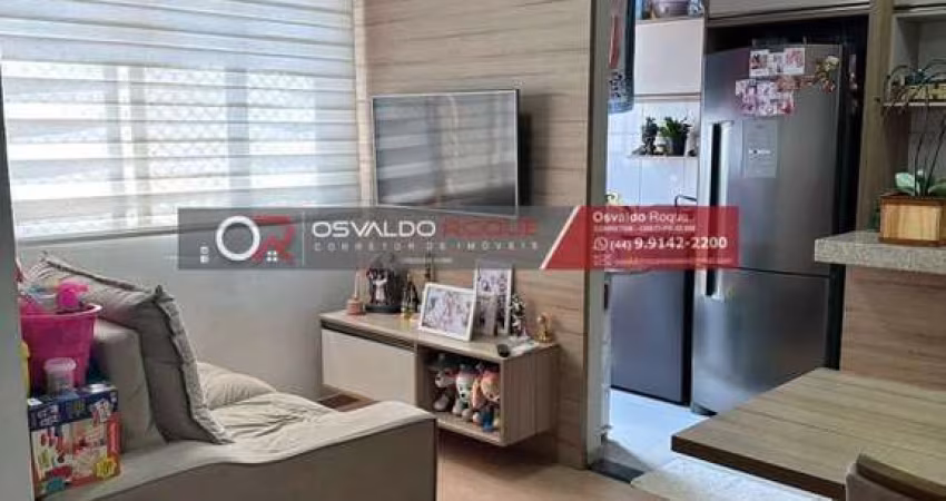 Apartamento 2 dormitórios para Venda em Maringá, Jardim Alvorada, 2 dormitórios, 1 banheiro, 2 vagas