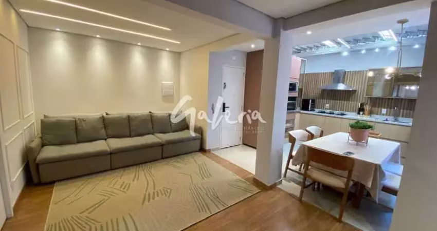 Apartamento com quintal  à venda - 2 quartos- bairro santa paula - são caetano do sul