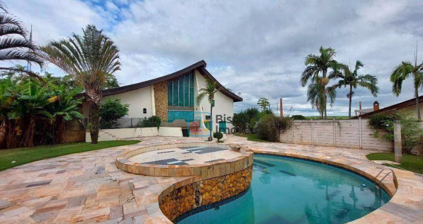 Casa com 3 dormitórios, 577 m² - venda por R$ 3.500.000,00 ou aluguel por R$ 6.419,78/mês - Condomínio Fazenda de Cillo - Santa Bárbara D'Oeste/SP
