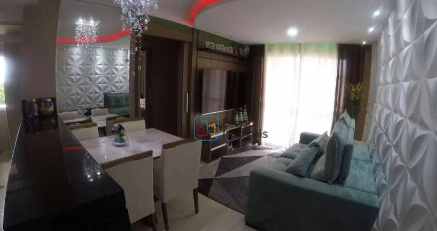 Apartamento à venda, 52 m² por r$ 300.000,00 - jardim santa eliza - americana/sp
