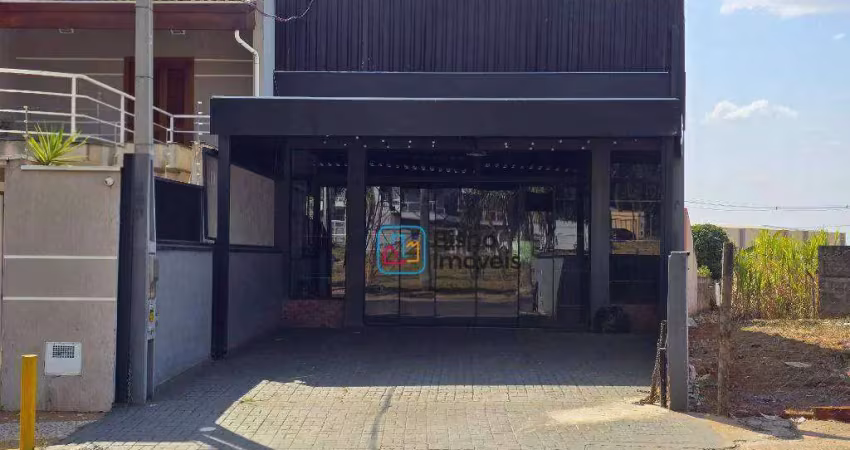 Salão comercial para alugar, 316 m² por r$ 6.652/mês - parque residencial jaguari - americana/sp