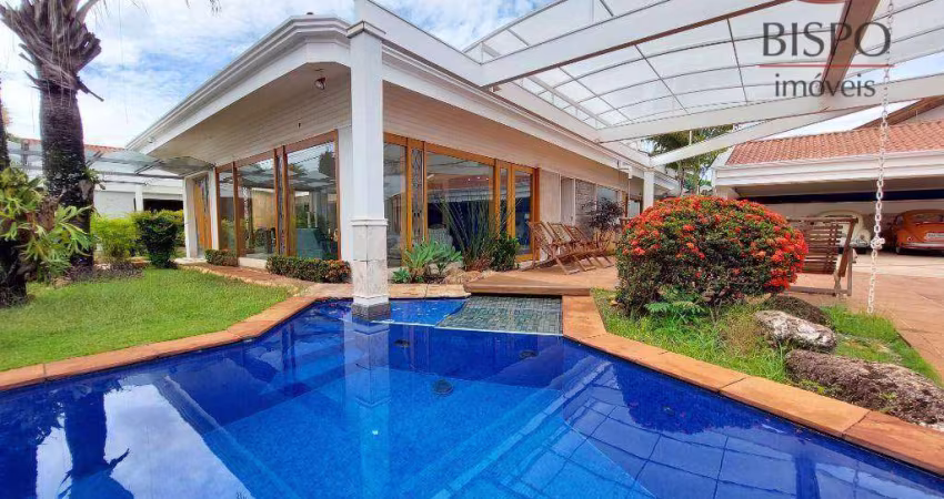 Casa Residencial com 4 dormitórios, 500 m² - venda por R$ 4.200.000 ou aluguel por R$ 11.016/mês - Iate Clube de Americana - Americana/SP