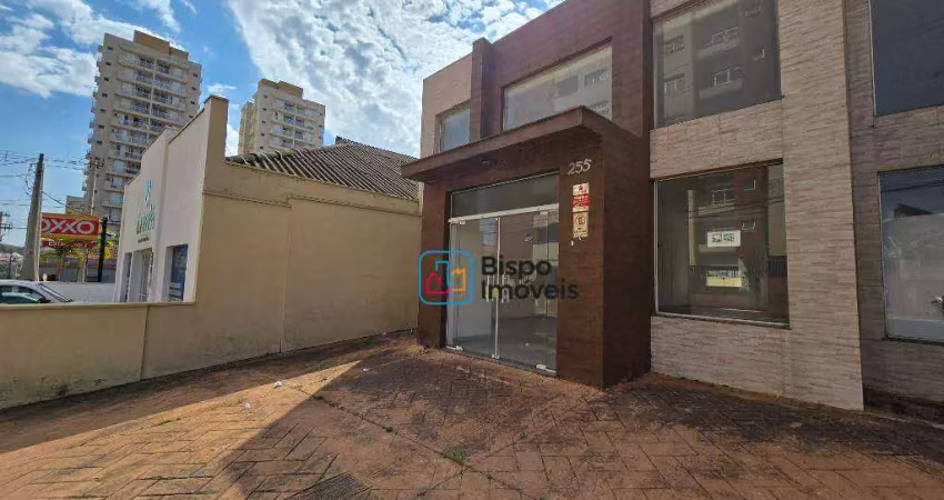 Salão comercial para alugar, 162 m² por r$ 6.264/mês - centro - americana/sp