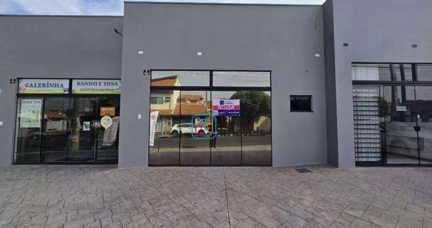 Sala para alugar, 60 m² por r$ 2.140,00/mês - jardim cândido bertini - santa bárbara d'oeste/sp