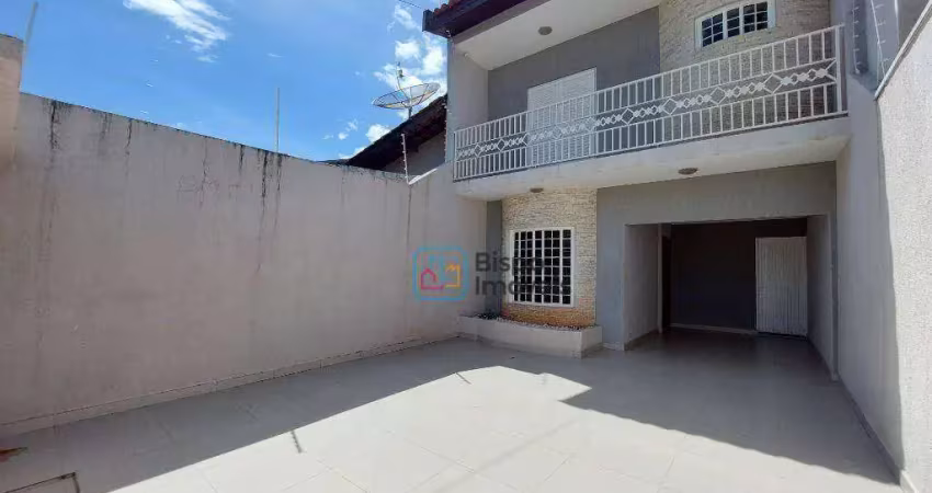 Casa residencial com 4 dormitórios, 226 m² - venda por r$ 695.000 ou aluguel por r$ 3.908/mês - parque residencial jaguari - americana/sp