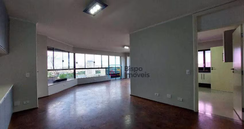 Apartamento Residencial com 3 dormitórios para alugar, 190 m² por R$ 6.550/mês - Centro - Americana/SP