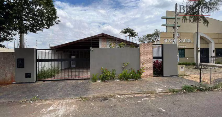 Casa com 3 dormitórios para alugar, 216 m² por r$ 6.041,68/mês - chácara machadinho ii - americana/sp