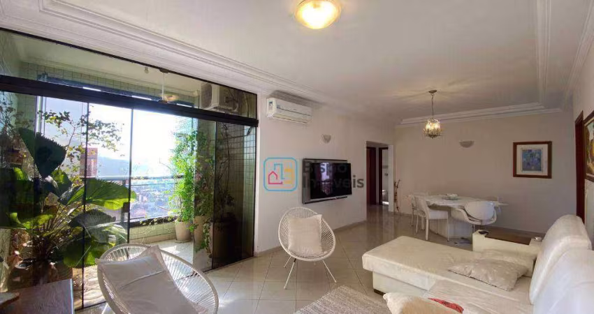 Apartamento com 3 dormitórios para alugar, 160 m² por R$ 4.733,00/mês - Centro - Santa Bárbara D'Oeste/SP