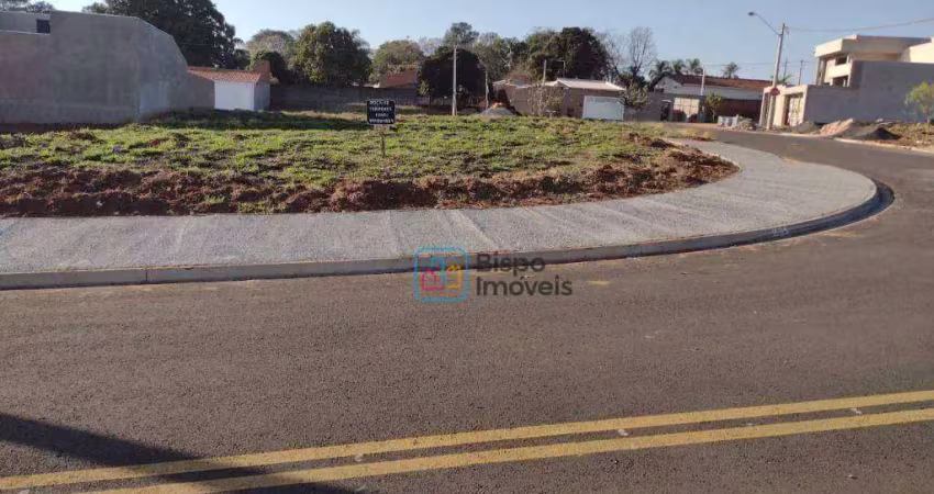 Terreno à venda, 291 m² por r$ 270.000,00 - vista alegre - santa bárbara d'oeste/sp