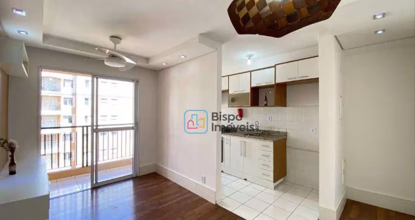 Apartamento com 2 dormitórios, 50 m² - venda por r$ 268.000,00 ou aluguel por r$ 2.057,29/mês - jardim nossa senhora do carmo - americana/sp