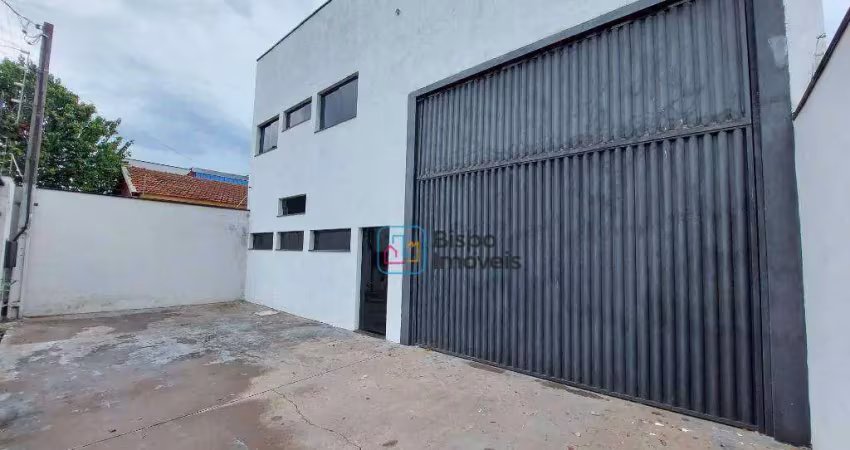 Galpão para alugar, 266 m² por r$ 5.447,06/mês - jardim são francisco - santa bárbara d'oeste/sp