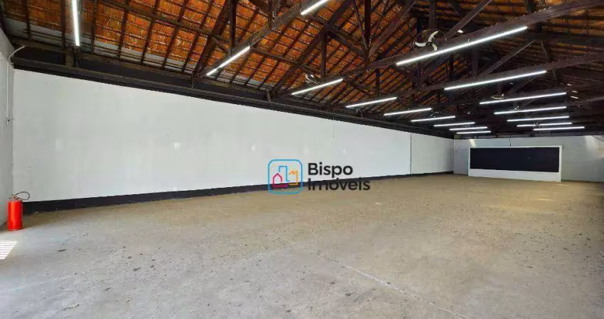 Salão para alugar, 306 m² por r$ 6.865,00/mês - jardim girassol - americana/sp