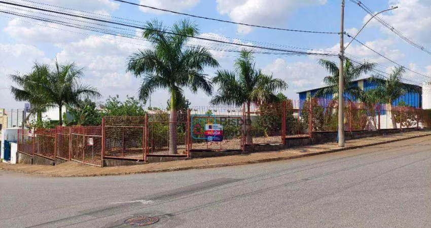 Terreno industrial para alugar, 1400 m² por r$ 4.532/mês - distrito industrial abdo najar - americana/sp