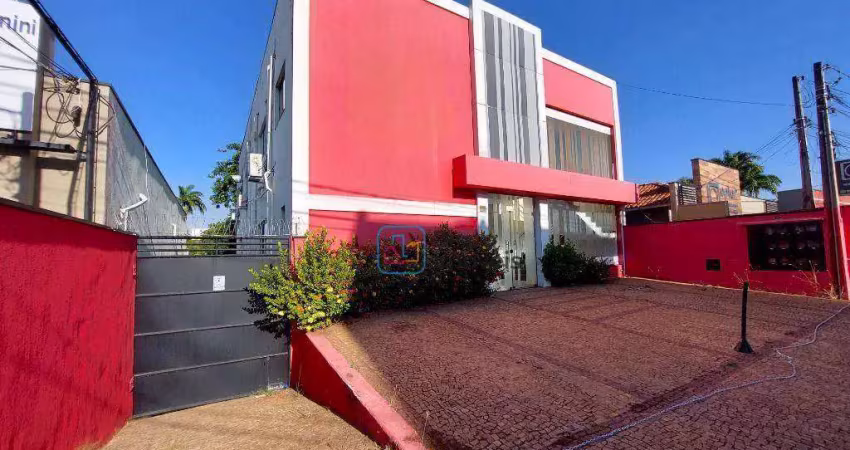 Casa comercial para alugar, 620 m² por r$ 15.465/mês - jardim girassol - americana/sp