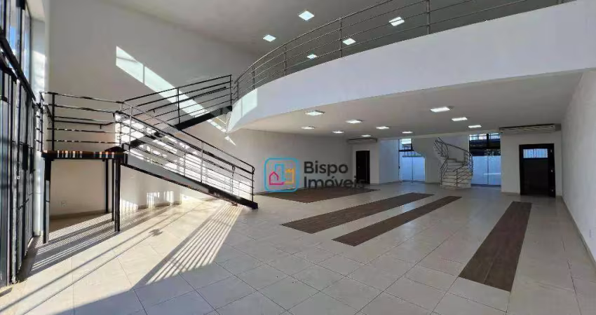 Salão para alugar, 320 m² por r$ 8.305,00/mês - jardim girassol - americana/sp