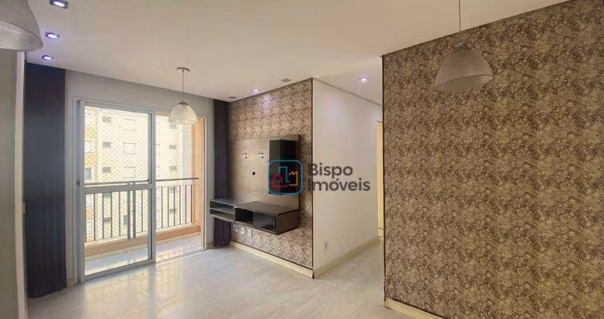 Apartamento com 2 dormitórios para alugar, 50 m² por R$ 2.284,38/mês - Jardim Nossa Senhora do Carmo - Americana/SP