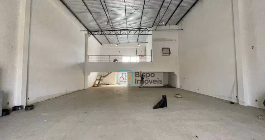 Salão comercial para alugar, 336 m² por r$ 9.667/mês - parque universitário - americana/sp