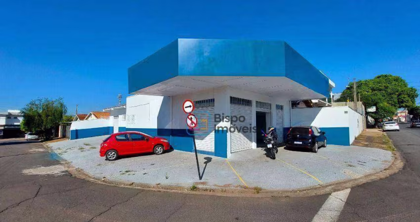 Salão Comercial para alugar, 258 m² por R$ 4.743/mês - Vila Amorim - Americana/SP