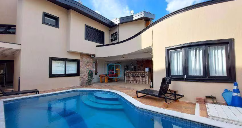 Casa residencial com 4 suítes para alugar, 409 m² por r$ 13.450/mês - jardim imperador - americana/sp