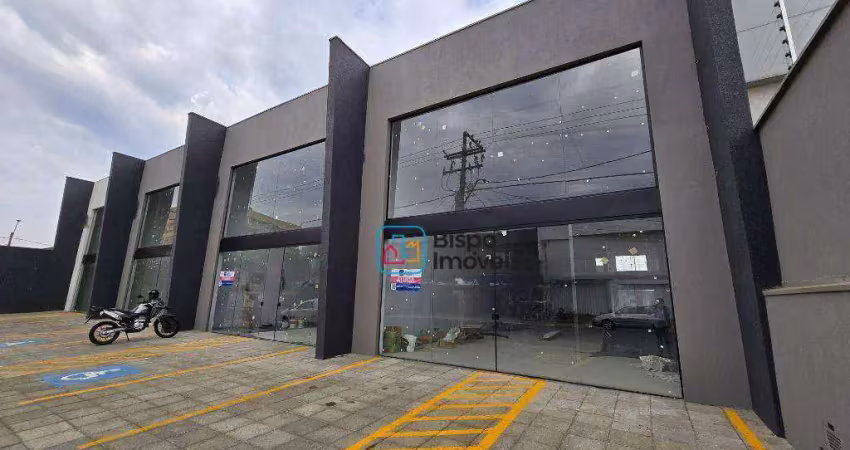 Salão para alugar, 341 m² por r$ 9.000,00/mês - jardim girassol - americana/sp