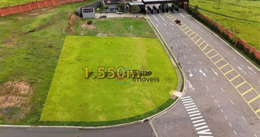 Terreno à venda, 1555 m² por r$ 1.800.000,00 - jardins da cidade - nova odessa/sp