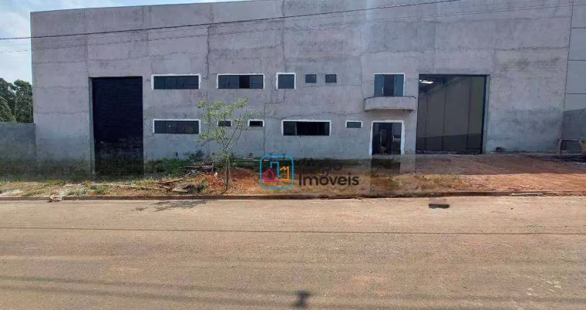 Galpão industrial para alugar, 1707 m² - jardim eneides industrial - nova odessa/sp