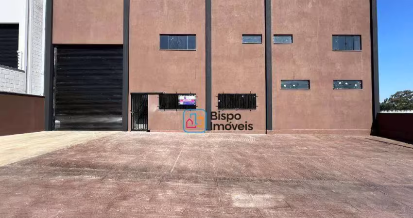 Galpão para alugar, 750 m² por r$ 15.000,00/mês - jardim eneides industrial - nova odessa/sp