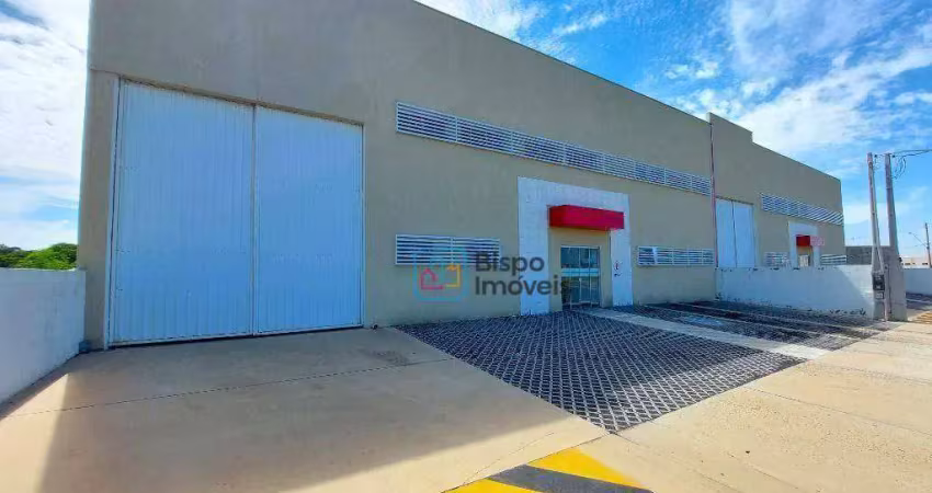 Galpão industrial para alugar, 927 m² por r$ 15.410/mês - parque industrial souza queiroz - limeira/sp