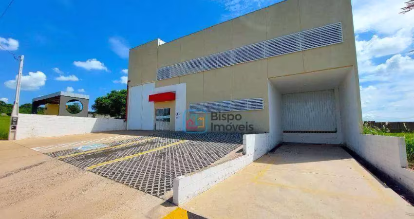 Galpão para alugar, 1021 m² por r$ 17.000,00/mês - parque industrial souza queiroz - limeira/sp