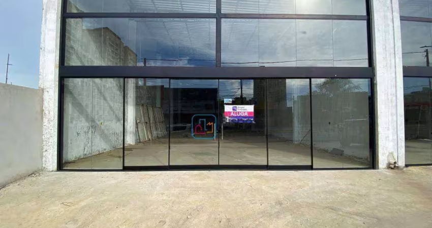 Salão para alugar, 408 m² por r$ 12.273,00/mês - parque novo mundo - americana/sp