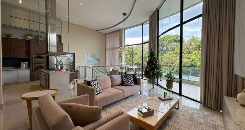 Casa com 4 suítes para alugar, 477 m² por r$ 20.964/mês - jardim são josé - americana/sp