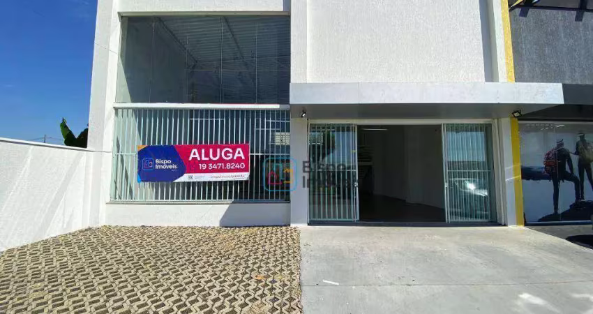 Salão para alugar, 291 m² por r$ 7.272,00/mês - parque novo mundo - americana/sp