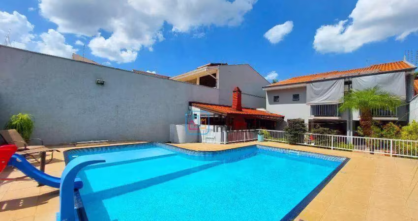 Casa residencial com 3 dormitórios para alugar, 255 m² por r$ 7.684/mês - chácara machadinho ii - americana/sp