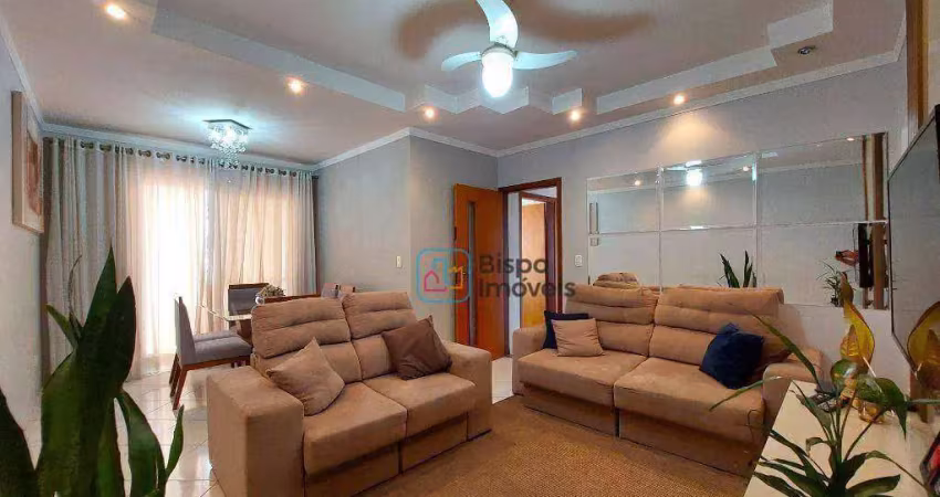 Apartamento à venda, 80 m² por r$ 450.000,00 - parque fabrício - nova odessa/sp