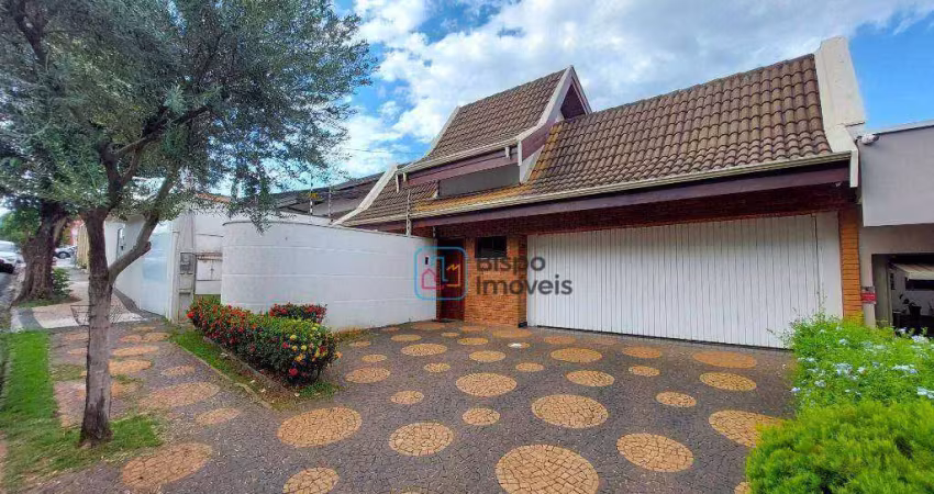 Casa com 4 dormitórios para alugar, 219 m² por r$ 5.182,00/mês - vila frezzarim - americana/sp