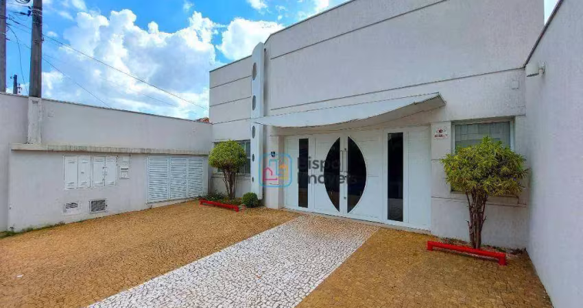 Casa comercial para alugar, 211 m² por r$ 8.740/mês - jardim glória - americana/sp