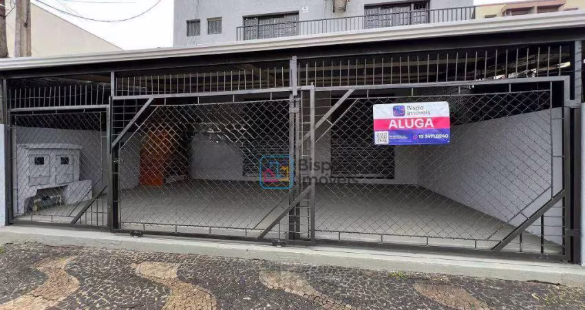 Salão para alugar, 207 m² por r$ 4.233,00/mês - jardim girassol - americana/sp
