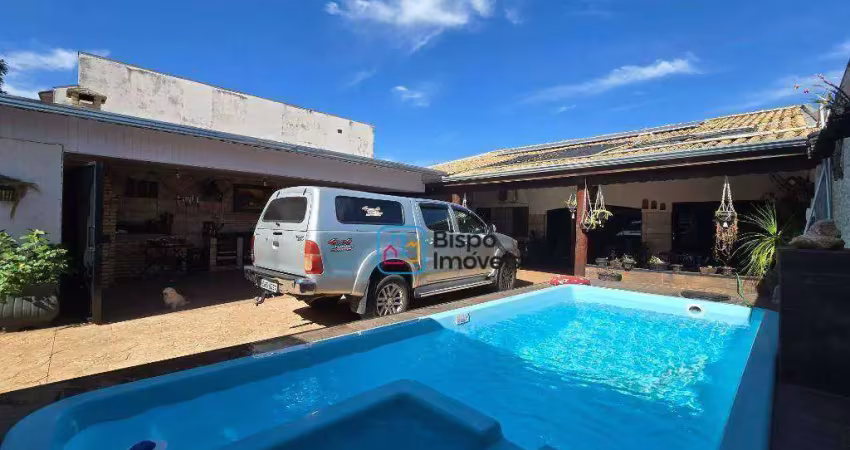 Casa residencial com 3 dormitórios à venda, 151 m² por r$ 850.000 - campo limpo - americana/sp