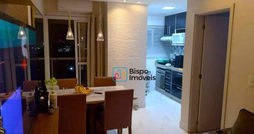 Apartamento com 3 dormitórios à venda, 70 m² por r$ 365.000,00 - centro - americana/sp