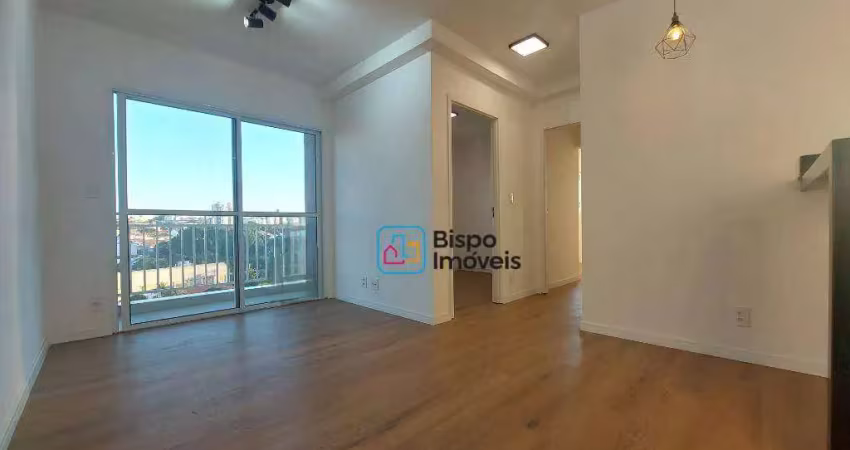 Apartamento com 2 dormitórios para alugar, 54 m² por r$ 1.892,00/mês - jardim são domingos - americana/sp