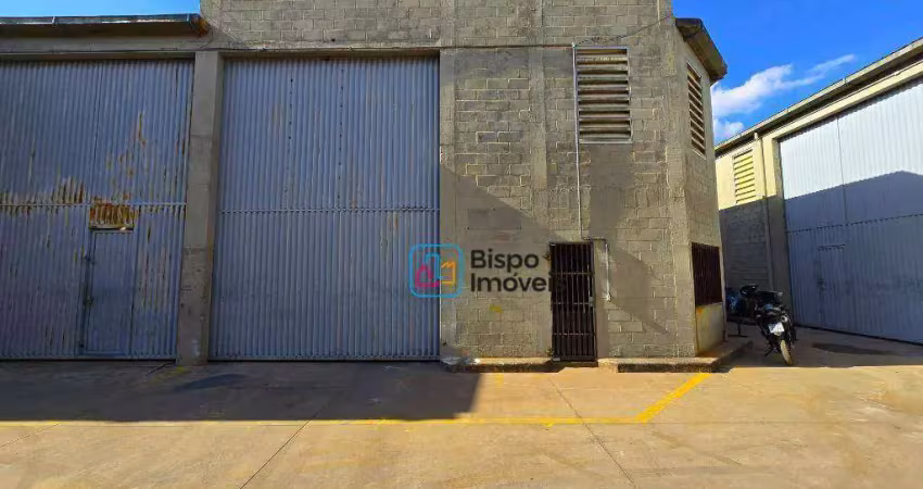 Galpão industrial para alugar, 207 m² por r$ 3.715/mês - conjunto habitacional francisco de cillo (inocoop) - santa bárbara d'oeste/sp