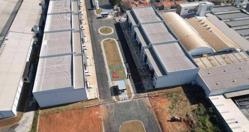 Galpão para alugar, 455 m² por r$ 11.868,32/mês - jardim helena - americana/sp