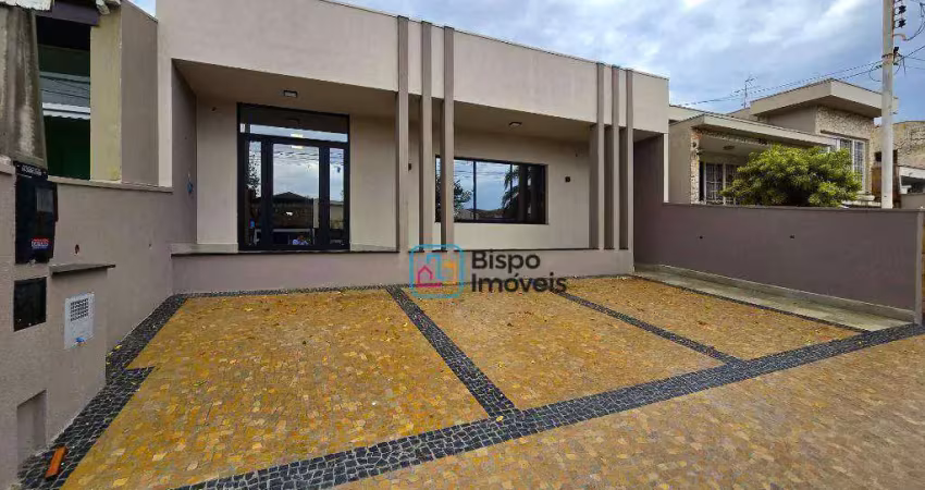 Casa comercial com 3 dormitórios para alugar, 134 m² por r$ 7.105/mês - jardim girassol - americana/sp