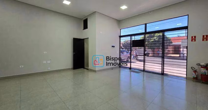 Salão comercial para alugar, 60 m² por r$ 2.140/mês - jardim cândido bertini - santa bárbara d'oeste/sp
