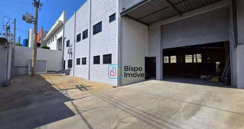 Galpão industrial para alugar, 740 m² por r$ 12.462/mês - loteamento industrial salto grande i - americana/sp