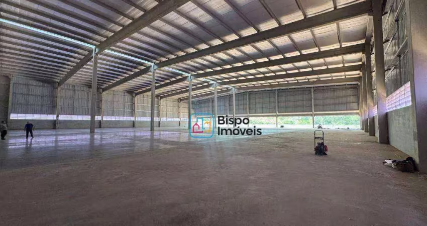 Galpão para alugar, 8594 m² por r$ 190.000,00/mês - loteamento industrial salto grande i - americana/sp