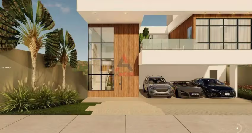 Luxo e a Exclusividade no Alphaville 2 - Casa com 4 suítes, área de lazer completa e 3 vagas de garagem!