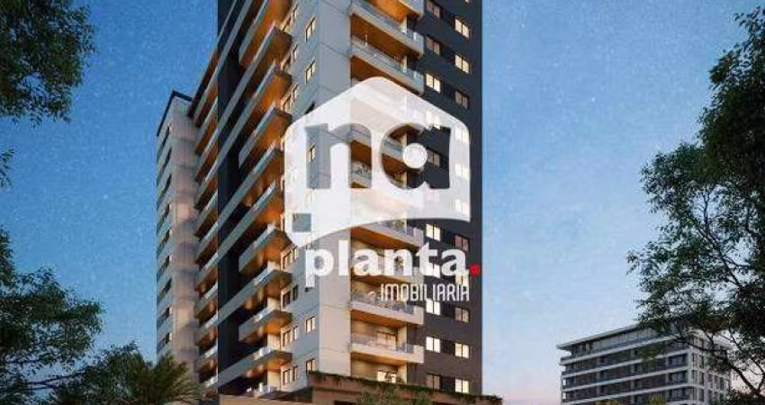 Apartamento à venda no Bairro Barreiros em São José-SC, com 2 quartos, 1 suíte, 1 vaga