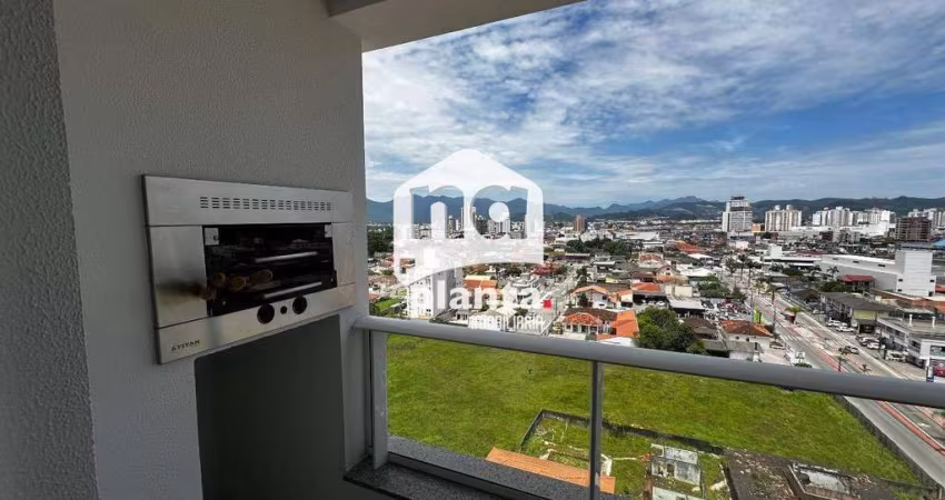 Apartamento à venda no Bairro Ponte do Imaruim em Palhoça-SC, com 2 quartos, 1 suíte, 1 vaga